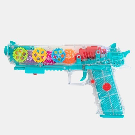 Niebieski pistolet laserowy - Zabawki 