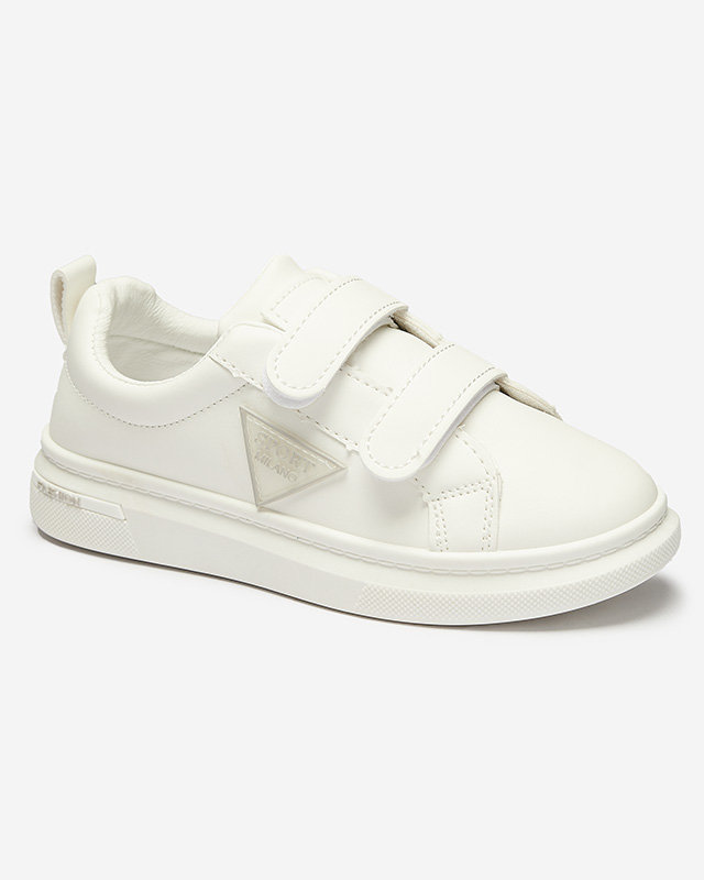 Royalfashion Dziecięce buty sportowe w kolorze białym Yovoy