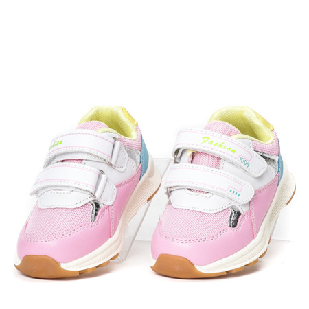 Różowe dziewczęce buty Alona - Obuwie