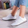 Białe sportowe buty na platformie Sinettsa - Obuwie