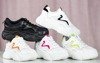 Białe sportowe buty z czarną wstawką Miasea - Obuwie