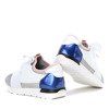 Biało - szare sportowe buty Jomix - Obuwie
