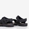 Czarne męskie sandały Brendon- Obuwie