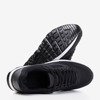 Czarno-białe męskie sportowe buty Soliak - Obuwie	 