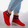 Czerwone buty sportowe damskie Musca - Obuwie