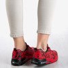Czerwono-czarne sportowe buty damskie Thalassa - Obuwie