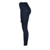 Granatowe damskie spodnie materiałowe tregginsy - Spodnie