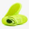 Neonowe zielone sportowe buty dziecięce świecące Osteria - Obuwie