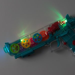 Niebieski pistolet laserowy - Zabawki 