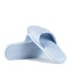 Niebieskie piankowe lekkie klapki Marshmallow - Obuwie