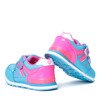 Niebiesko-różowe sportowe buty dziewczęce Colourful - Obuwie