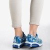 Niebiesko-zielone sportowe buty damskie Thalassa - Obuwie