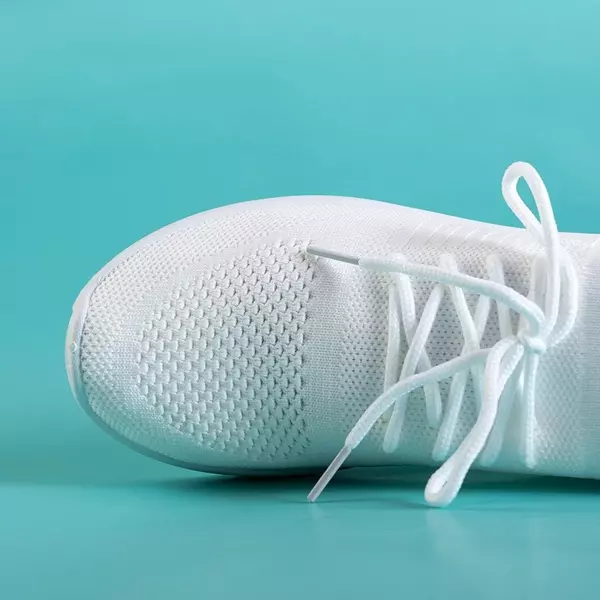 OUTLET Białe damskie sportowe buty Influ - Obuwie