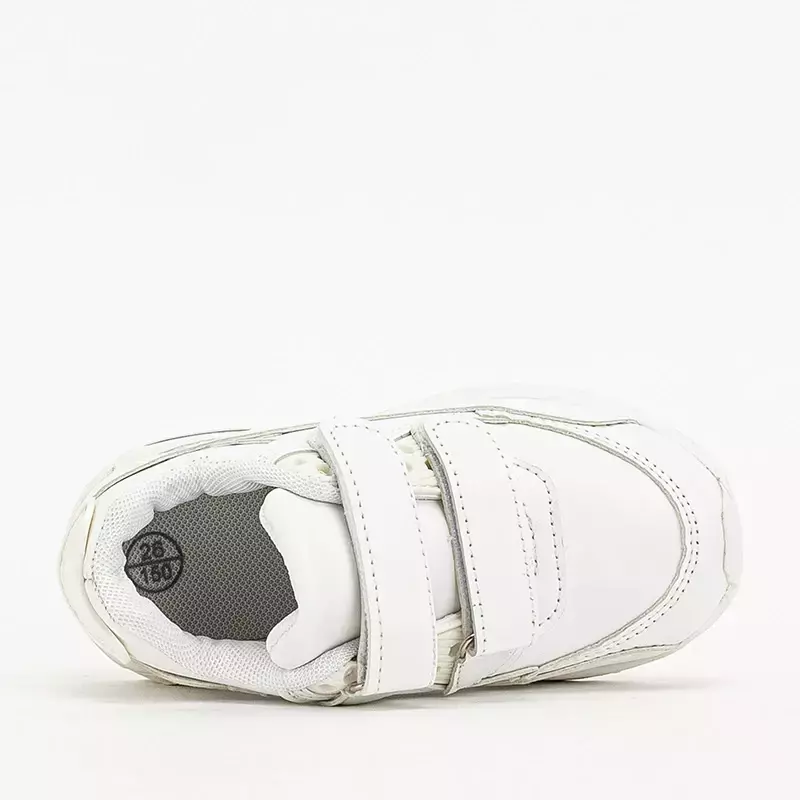 OUTLET Białe dziecięce buty sportowe sneakersy Renilla - Obuwie