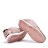 OUTLET Różowe sportowe buty z ozdobną gwiazdką Stellan - Obuwie