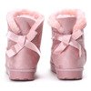 Różowe buty a'la śniegowce Kika - Obuwie