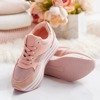 Różowe buty sportowe na platformie Kim - Obuwie
