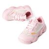 Różowe buty sportowe z holograficzną wstawką Tashina - Obuwie
