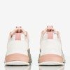 Różowe damskie buty sportowe z holograficzną wstawką Super Soul - Obuwie