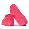 Różowe neonowe buty sportowe Danny - Obuwie