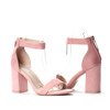 Różowe sandały - Obuwie