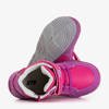 Różowo-fioletowe dziecięce sportowe buty Kuzia - Obuwie