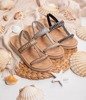 Srebrne sandały z ozdobami Forsola - Obuwie