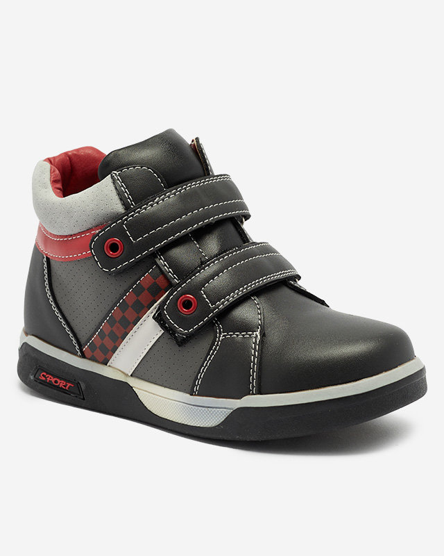 Чорні дитячі високі спортивні черевики Bercam - Взуття