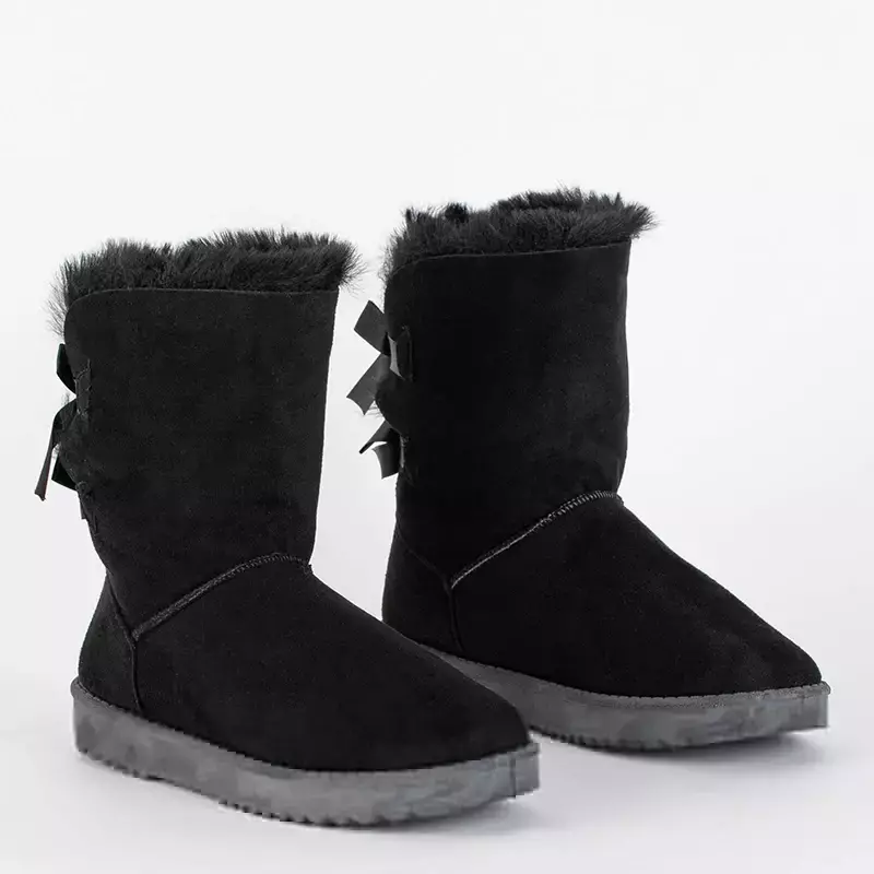 OUTLET Жіночі чорні снігові черевики Izzuni- Взуття