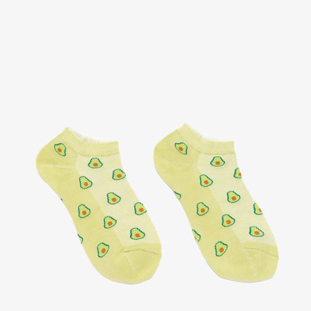 Зелені жіночі шкарпетки