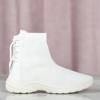 Білі кросівки з халявкою-шкарпеткою Fujion - Взуття