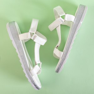 Білі жіночі сандалі Adalsi