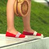 Червоні еспадрільї на платформі Fiorda - Взуття