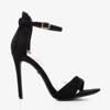 Чорні жіночі босоніжки на високому каблуці Gold Rush - Взуття 1