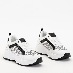 Чорно-білі жіночі спортивні кросівки Weniso - Взуття
