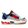 Czerwono-niebieskie sportowe obuwie Joycea - Obuwie