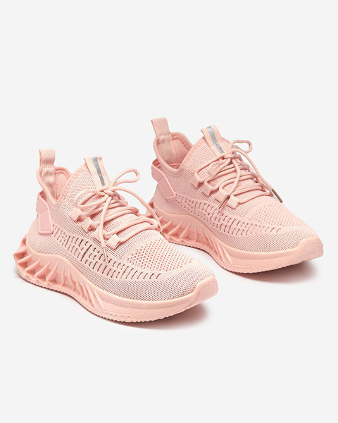OUTLET Жіноче спортивне взуття з тканини Shann рожевого кольору - Взуття