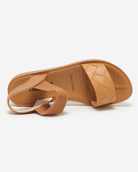 OUTLET Жіночі коричневі босоніжки Astro-взуття коричневі