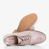 Світло-рожеві жіночі туфлі з прикрасами Kasaki - Взуття